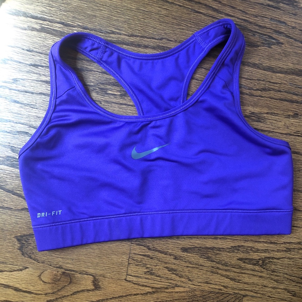 Nike Pro Sports Bra - Purple - Medium
